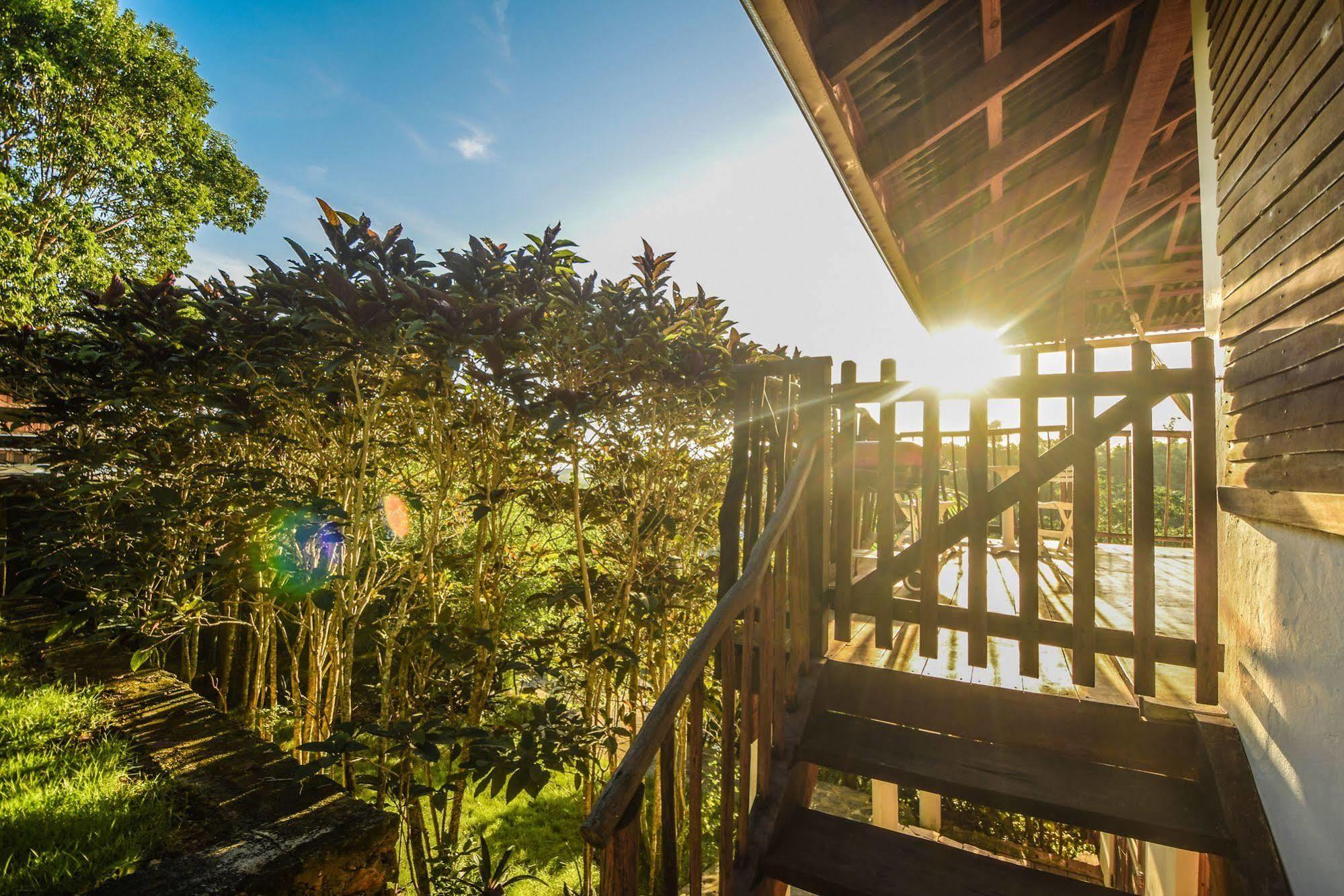 לאס טרנאס Clave Verde Ecolodge מראה חיצוני תמונה